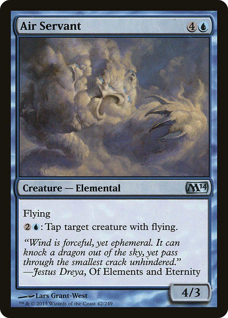 Air Servant (M14-042) [Magic 2014] Foil MTG Single Wizards of the Coast