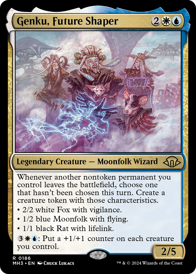 Genku, Future Shaper (MH3-186) [Modern Horizons 3] MTG Single Modern Horizons 3