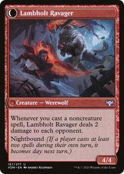 Lambholt Raconteur (VOW-167) [Innistrad: Crimson Vow] MTG Single Wizards of the Coast