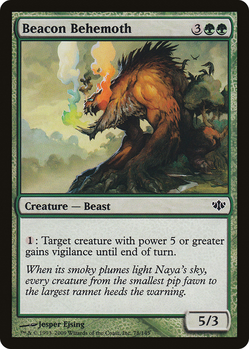 Beacon Behemoth (CON-078) [Conflux] MTG Single Wizards of the Coast