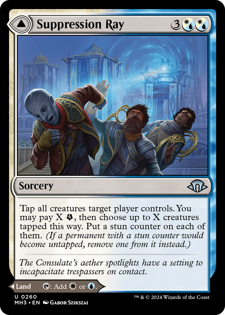 Suppression Ray (MH3-260) [Modern Horizons 3] Foil MTG Single Modern Horizons 3
