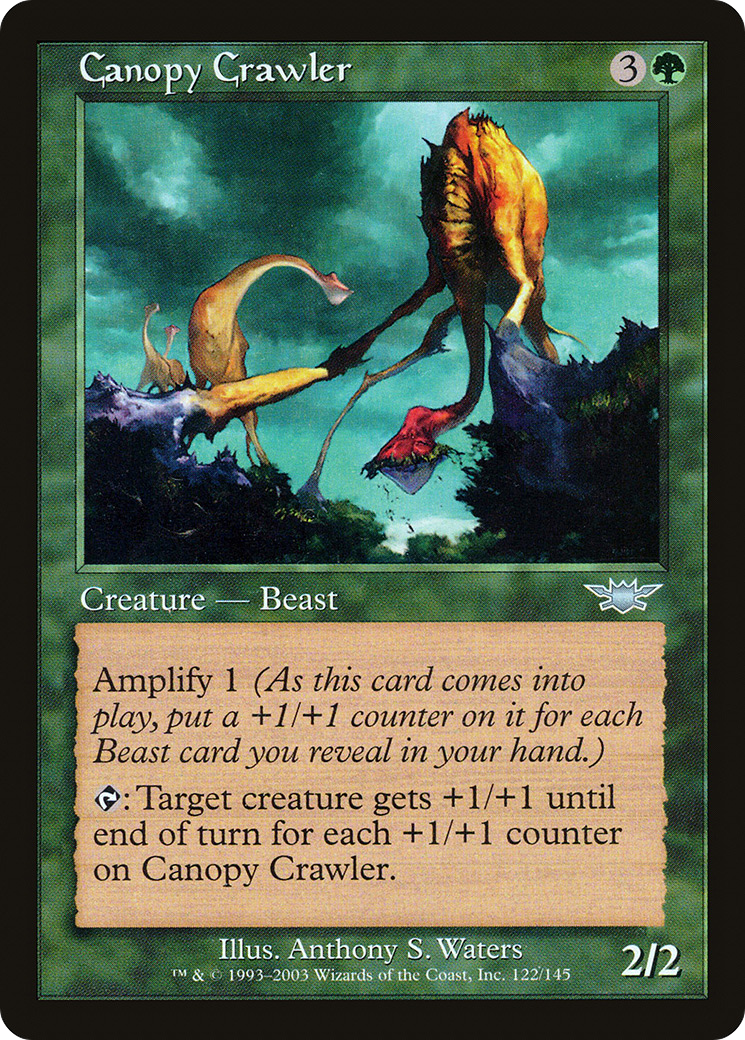 Canopy Crawler (LGN-122) [Legions] Foil MTG Single Wizards of the Coast