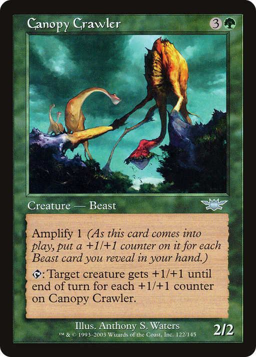 Canopy Crawler (LGN-122) [Legions] MTG Single Wizards of the Coast