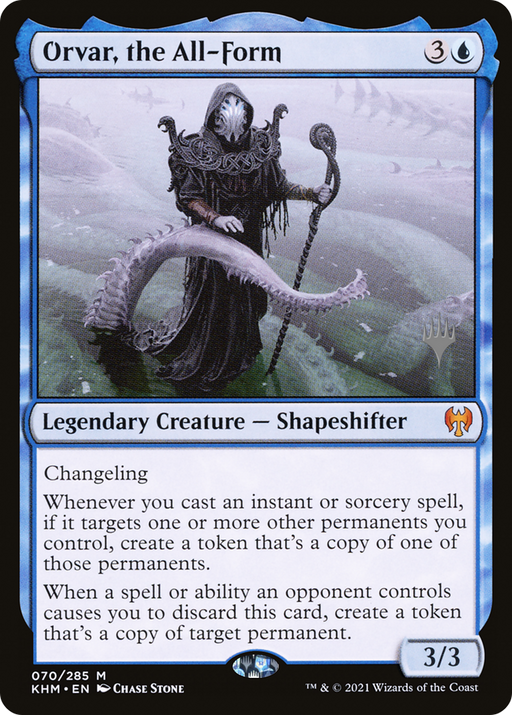 Orvar, the All-Form (PPKHM-070) [Kaldheim Promos] MTG Single Wizards of the Coast