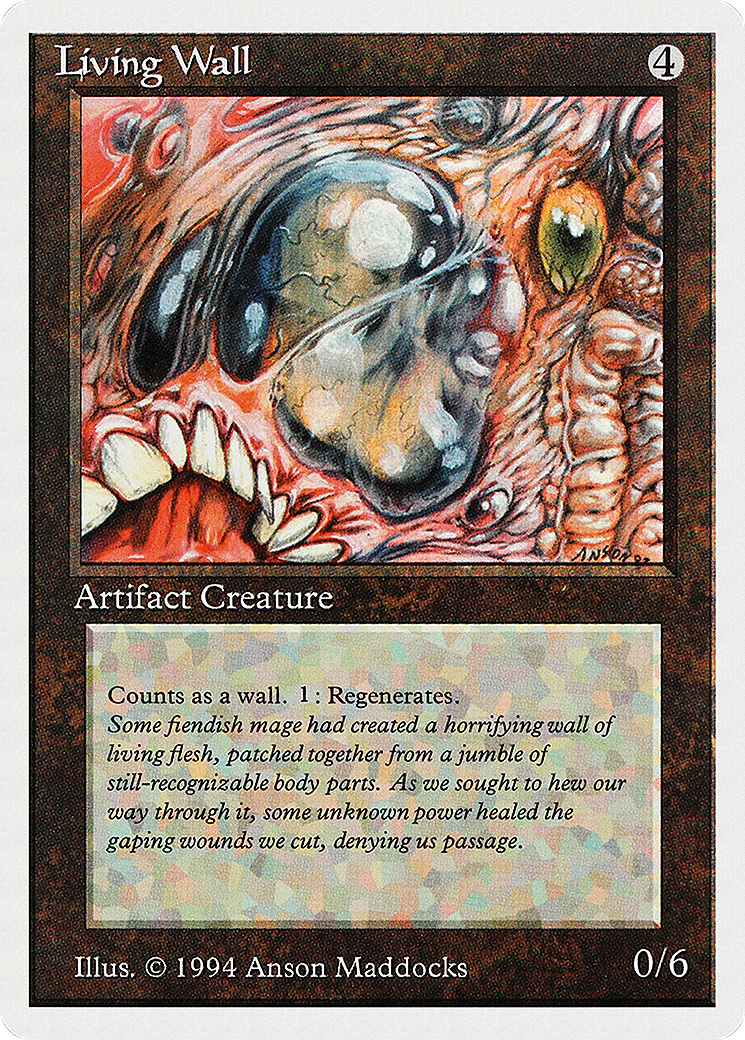 Living Wall (SUM-262) [Misc] Summer Magic / Edgar MTG Single Wizards of the Coast