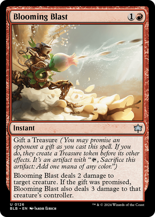 Blooming Blast (BLB-126) [Bloomburrow] MTG Single Wizards of the Coast