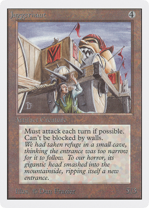 Juggernaut (2ED-256) [Oldschool] Unlimited Edition MTG Single Wizards of the Coast