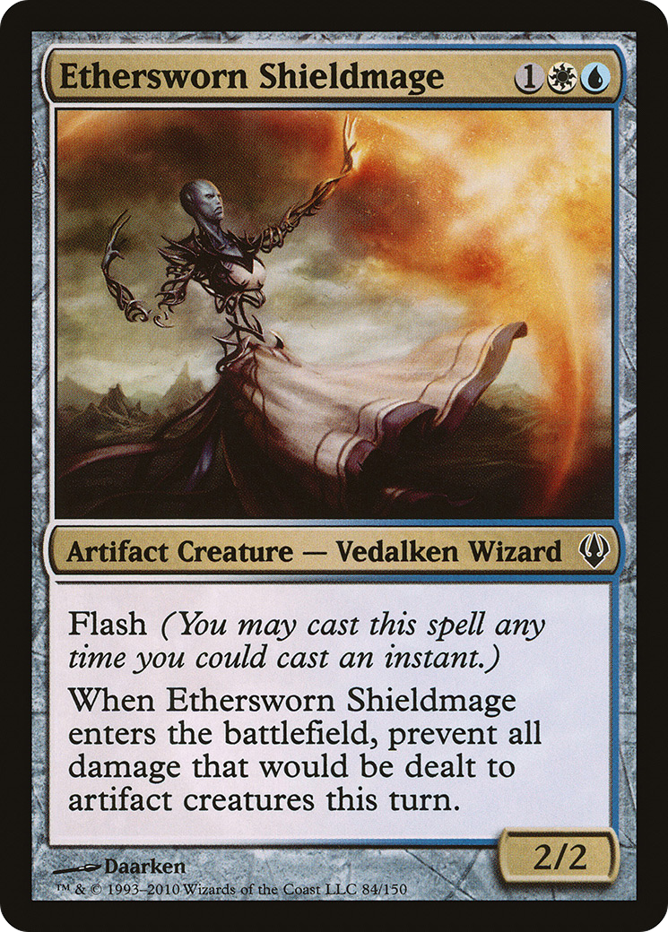 Ethersworn Shieldmage (ARC-084) [Misc] Archenemy MTG Single Wizards of the Coast
