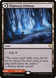 Blightstep Pathway (KHM-252) [Kaldheim] Foil MTG Single Wizards of the Coast