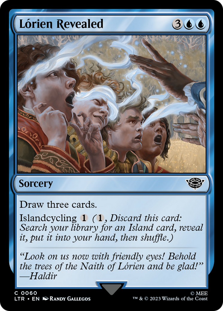 Lorien Revealed (LTR-060) [The Lord of the Rings: Tales of Middle-earth] MTG Single Wizards of the Coast
