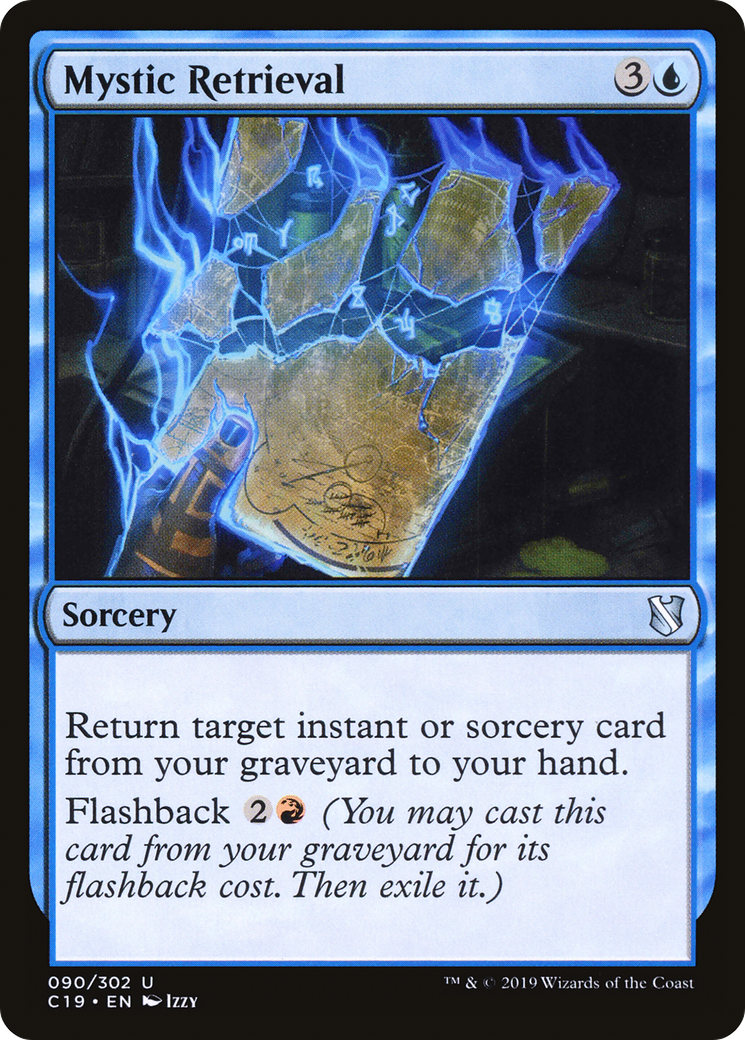 Mystic Retrieval (C19-090) [Commander 2019] MTG Single Wizards of the Coast