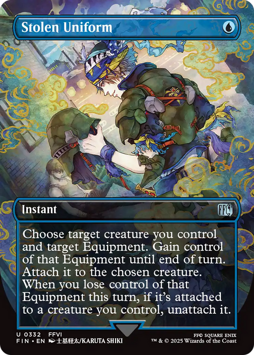 Stolen Uniform (FIN-332) [FINAL FANTASY] (Borderless) MTG Single Wizards of the Coast