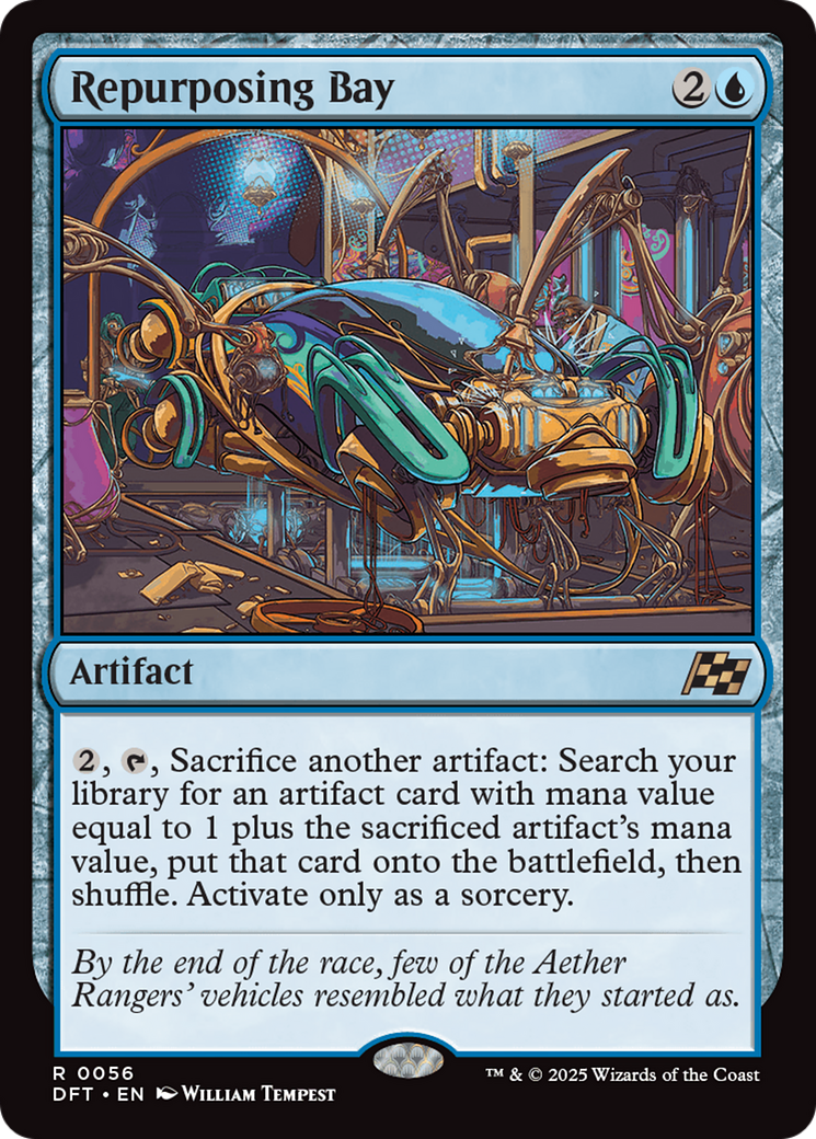 Repurposing Bay (DFT-056) [Aetherdrift] MTG Single Wizards of the Coast
