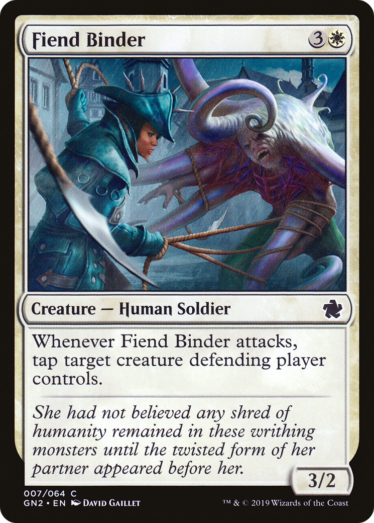 Fiend Binder (GN2-007) [Misc] Game Night 2019 MTG Single Wizards of the Coast