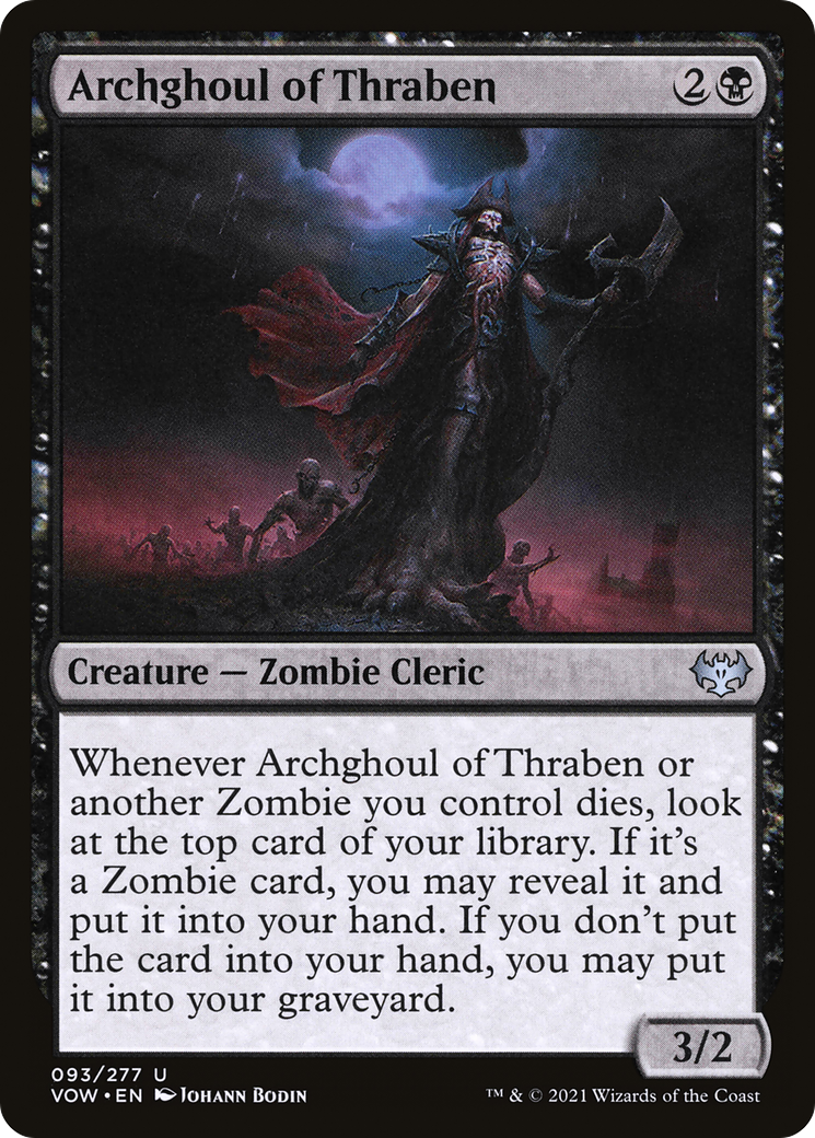 Archghoul of Thraben (VOW-093) [Innistrad: Crimson Vow] MTG Single Wizards of the Coast