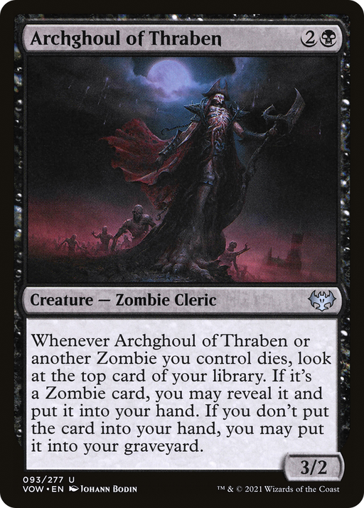 Archghoul of Thraben (VOW-093) [Innistrad: Crimson Vow] Foil MTG Single Wizards of the Coast