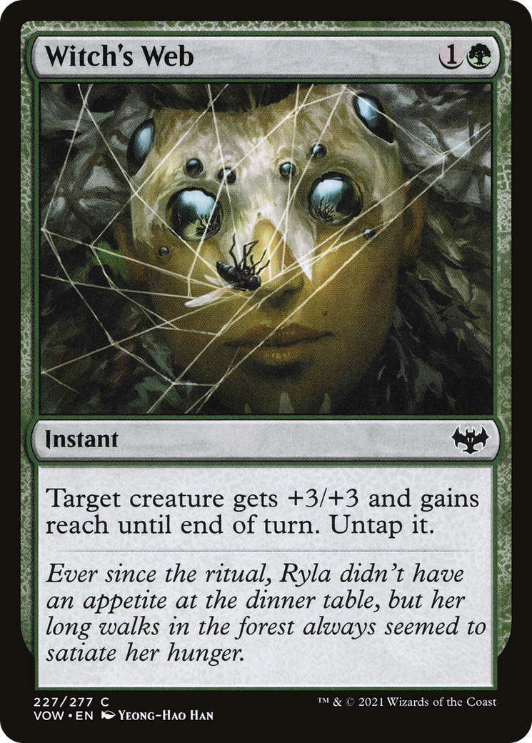 Witch's Web (VOW-227) [Innistrad: Crimson Vow] MTG Single Wizards of the Coast