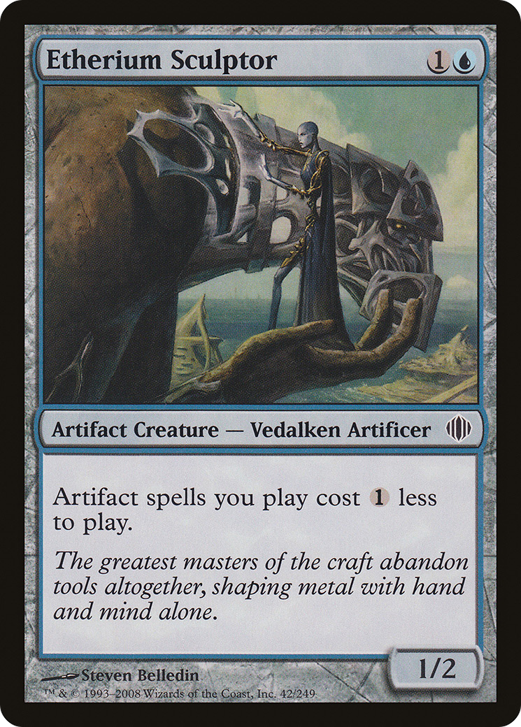 Etherium Sculptor (ALA-042) [Shards of Alara] MTG Single Wizards of the Coast