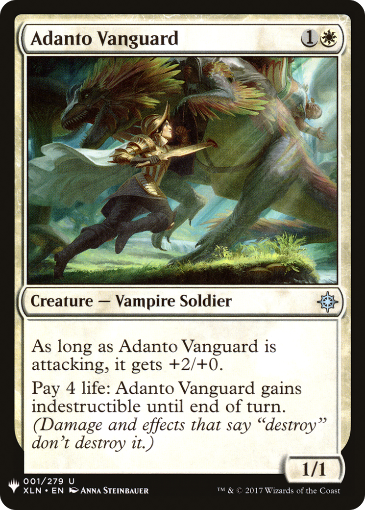 Adanto Vanguard (LIST-XLN-1) [Mystery Booster] The List MTG Single Wizards of the Coast