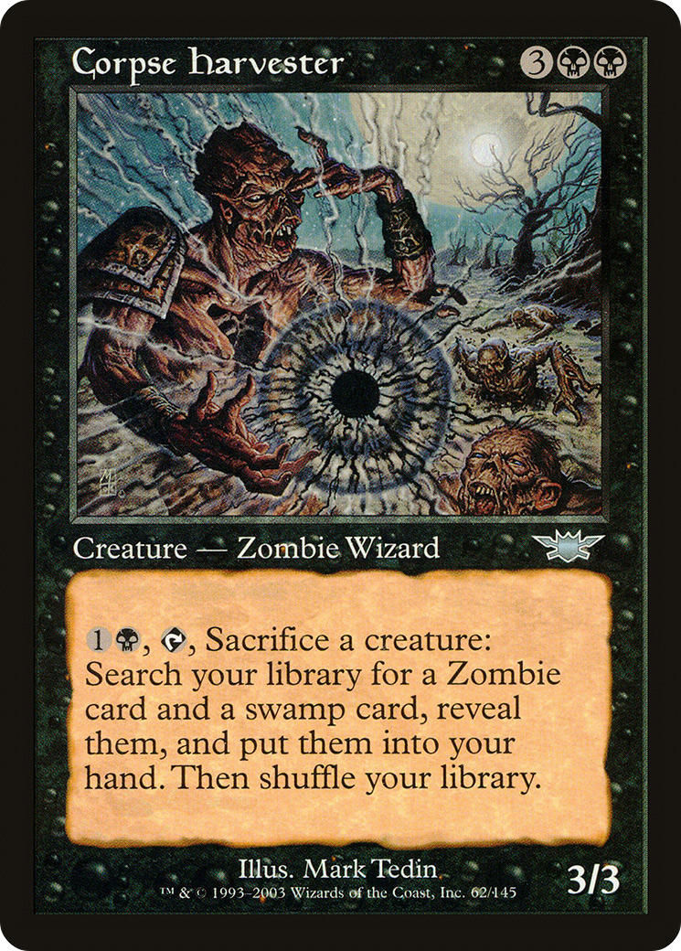 Corpse Harvester (LGN-062) [Legions] MTG Single Wizards of the Coast