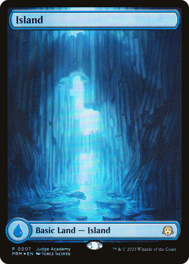 Island (JDG-007) [Misc] Judge Gift Cards 2023 (Full Art) Foil MTG Single Wizards of the Coast