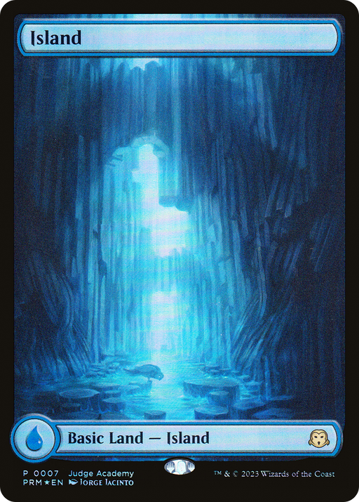Island (JDG-007) [Misc] Judge Gift Cards 2023 (Full Art) Foil MTG Single Wizards of the Coast