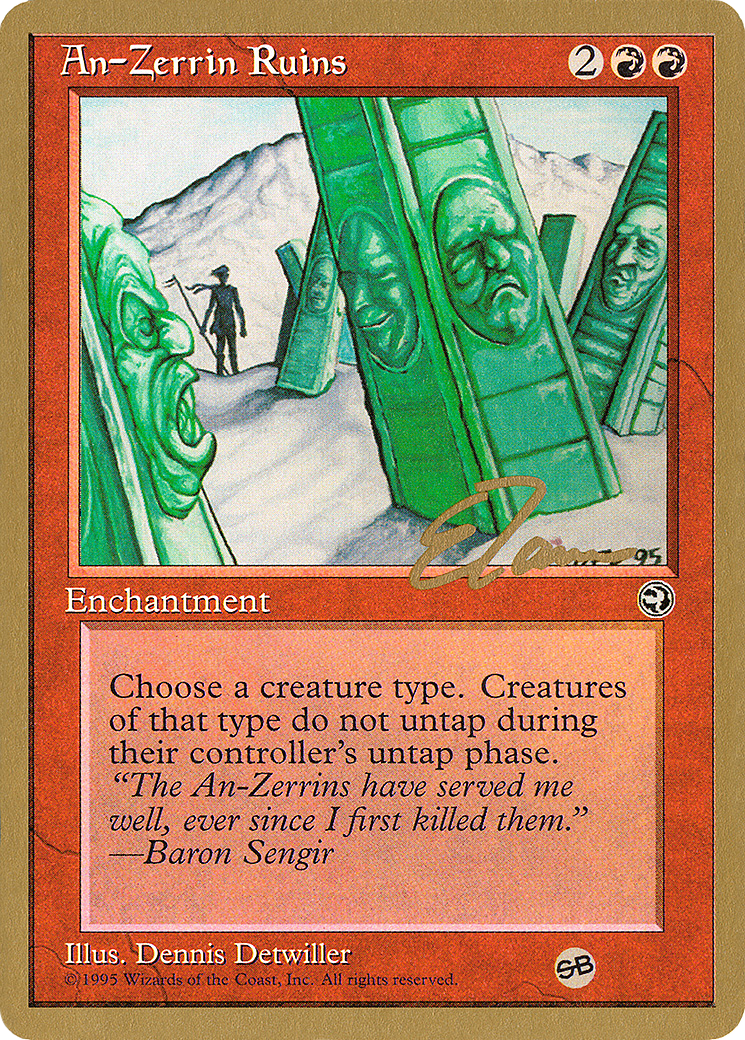 An-Zerrin Ruins (WCD-ET48SB) [Misc] Pro Tour Collector Set MTG Single Wizards of the Coast