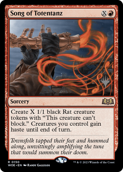 Song of Totentanz (PPWOE-150) [Wilds of Eldraine Promos] MTG Single Wizards of the Coast