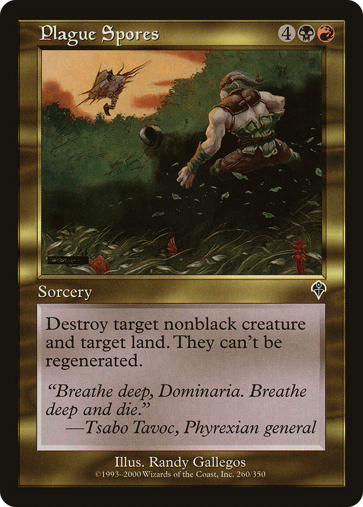 Plague Spores (INV-260) [Invasion] MTG Single Wizards of the Coast