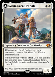 Ajani, Nacatl Pariah (MH3-237) [Modern Horizons 3] Foil MTG Single Wizards of the Coast