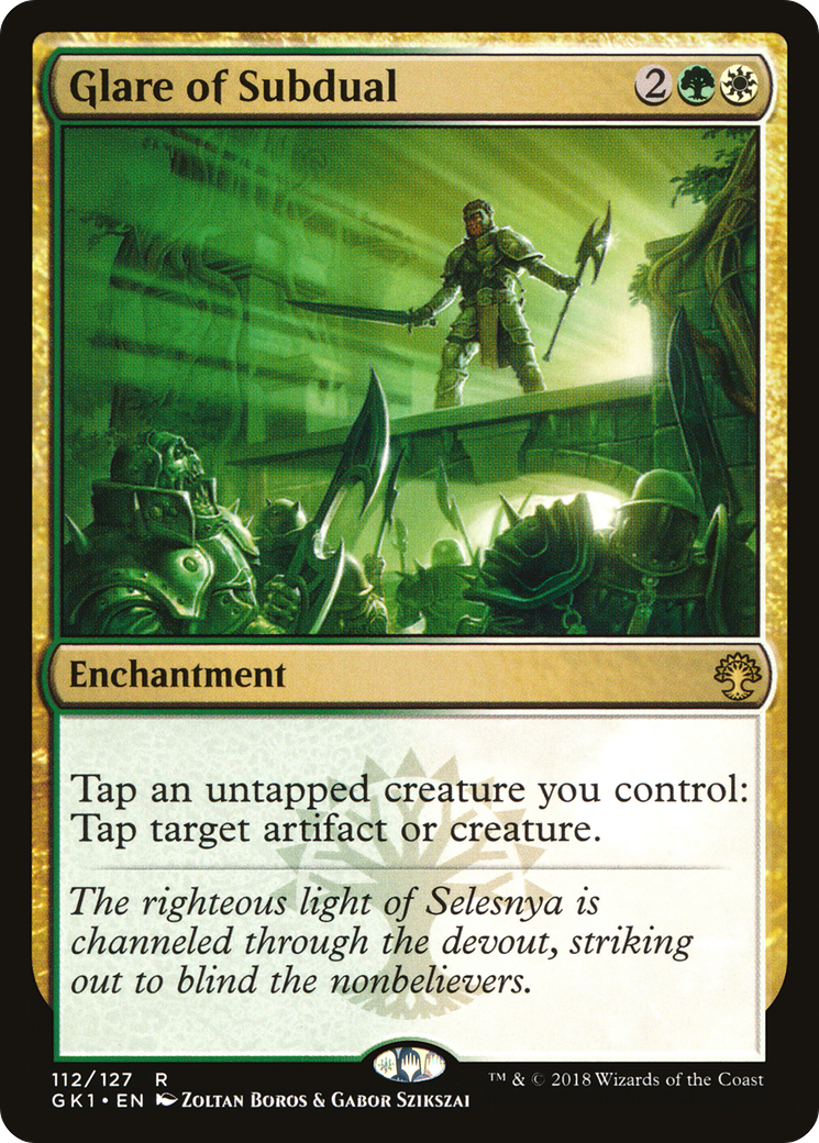 Glare of Subdual (GR1-112) [Misc] GRN Guild Kit MTG Single Wizards of the Coast