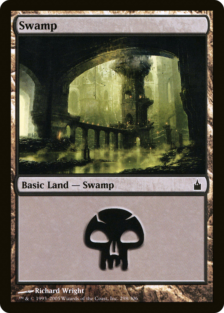 Swamp (RAV-298) [Ravnica: City of Guilds] MTG Single Wizards of the Coast