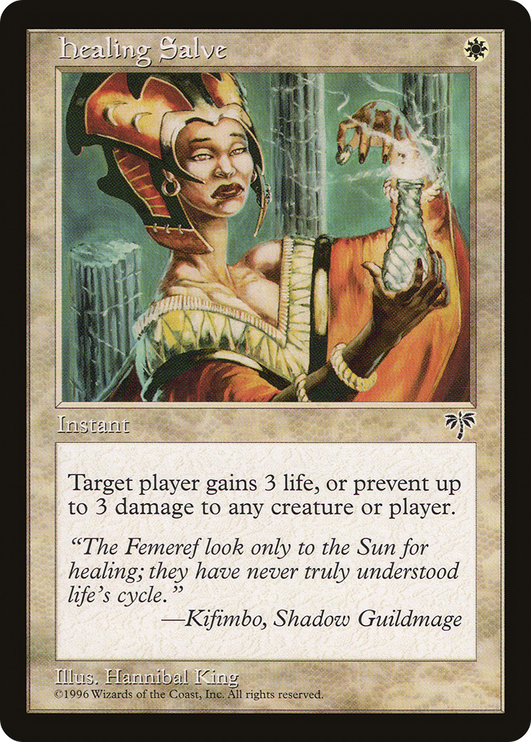 Healing Salve [Mirage] MTG Single Magic: The Gathering