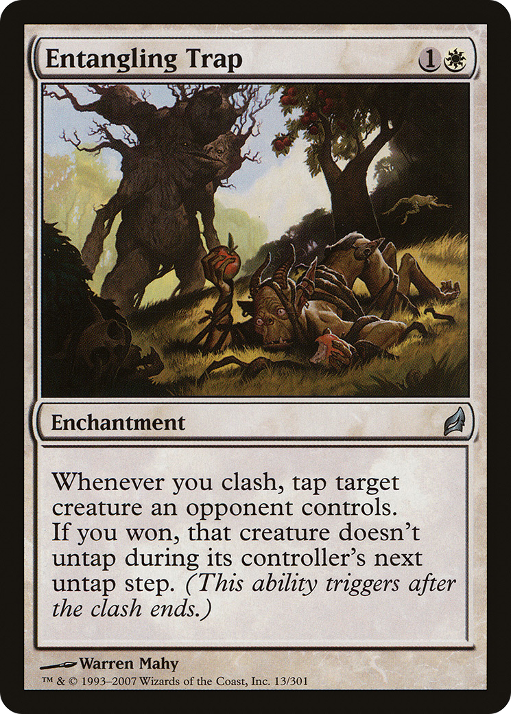Entangling Trap (LRW-013) [Lorwyn] Foil MTG Single Wizards of the Coast