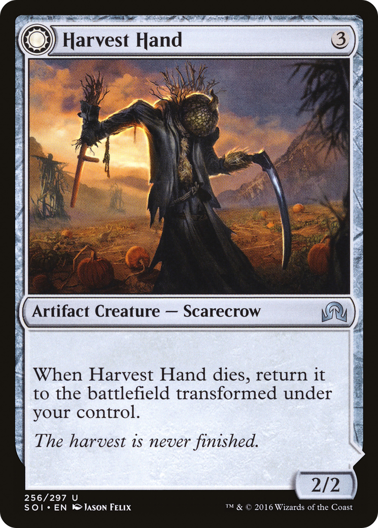 Harvest Hand (SOI-256) [Shadows over Innistrad] MTG Single Wizards of the Coast