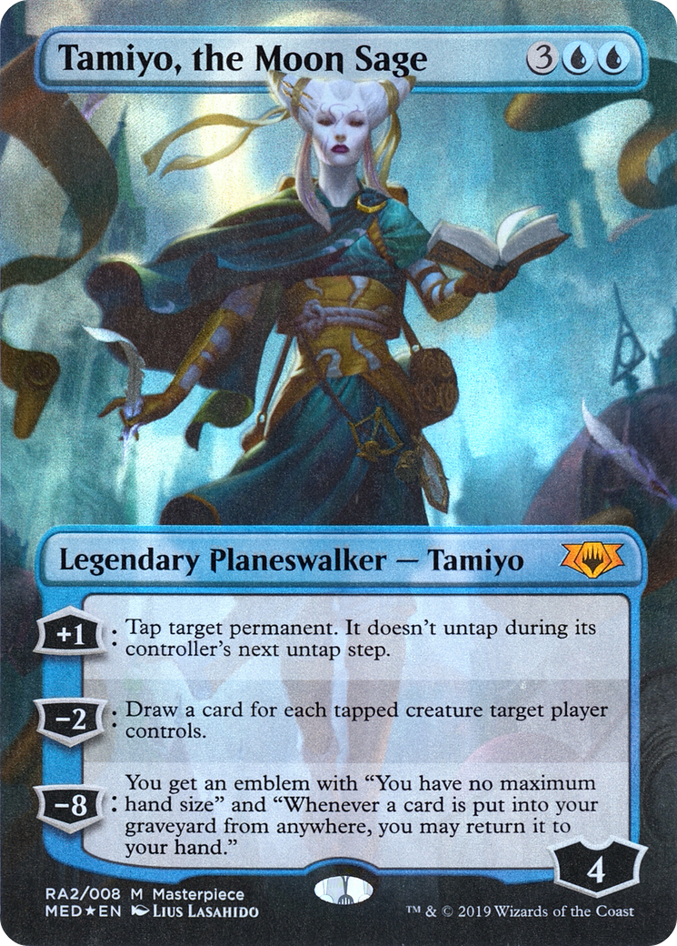 Tamiyo, the Moon Sage (MED2-RA2) [Misc] Mythic Edition (Borderless) Foil MTG Single Wizards of the Coast
