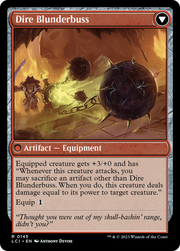 Dire Flail (LCI-145) [The Lost Caverns of Ixalan] Foil MTG Single Wizards of the Coast