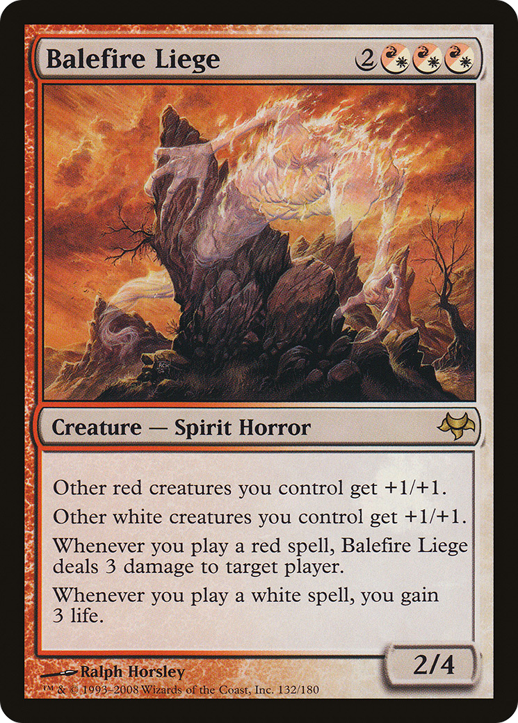 Balefire Liege (EVE-132) [Eventide] Foil MTG Single Wizards of the Coast