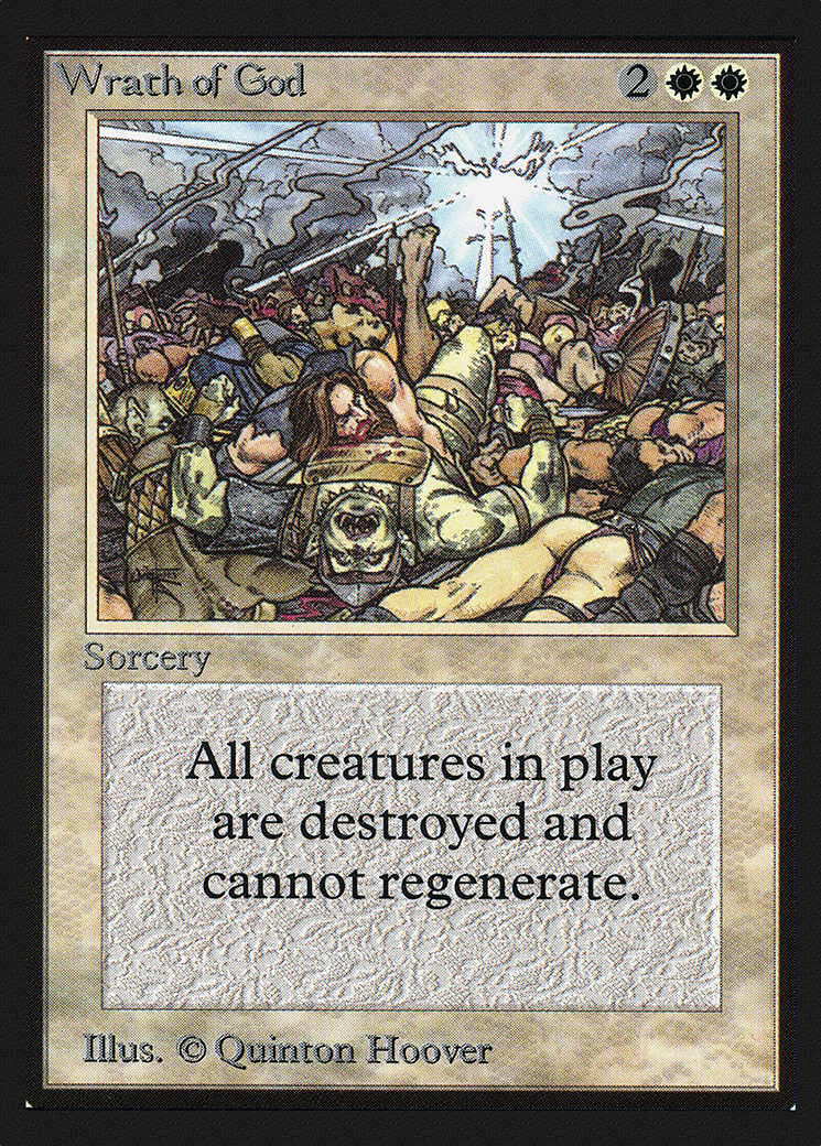 Wrath of God (CED-046) [Collectors' Edition] MTG Single Wizards of the Coast