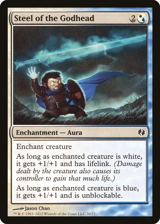 Steel of the Godhead (DDI-030) [Misc] Duel Decks: Venser vs. Koth MTG Single Wizards of the Coast
