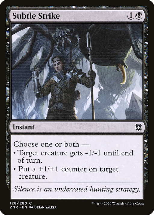 Subtle Strike (ZNR-128) [Zendikar Rising] MTG Single Wizards of the Coast