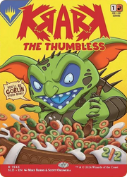 Krark, the Thumbless // Krark, the Thumbless (SLD-1543★) [Secret Lair] Drop Foil MTG Single Wizards of the Coast