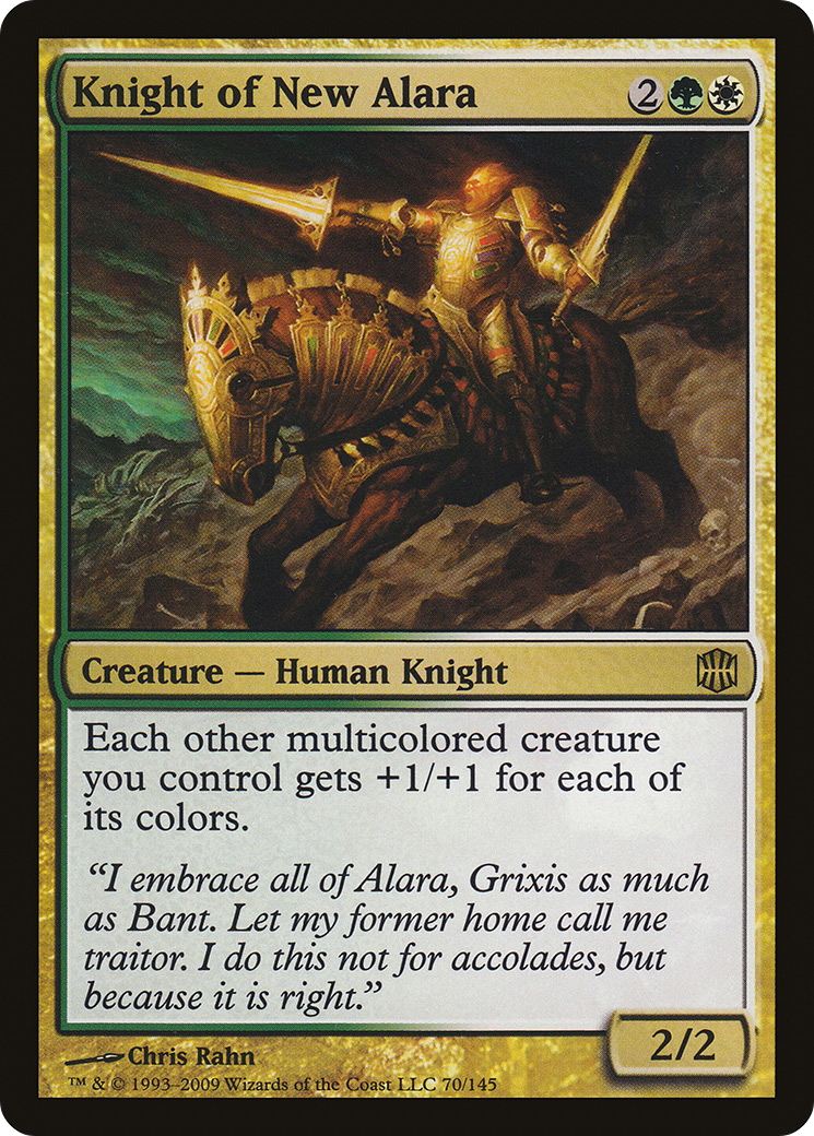 Knight of New Alara (ARB-070) [Alara Reborn] MTG Single Wizards of the Coast
