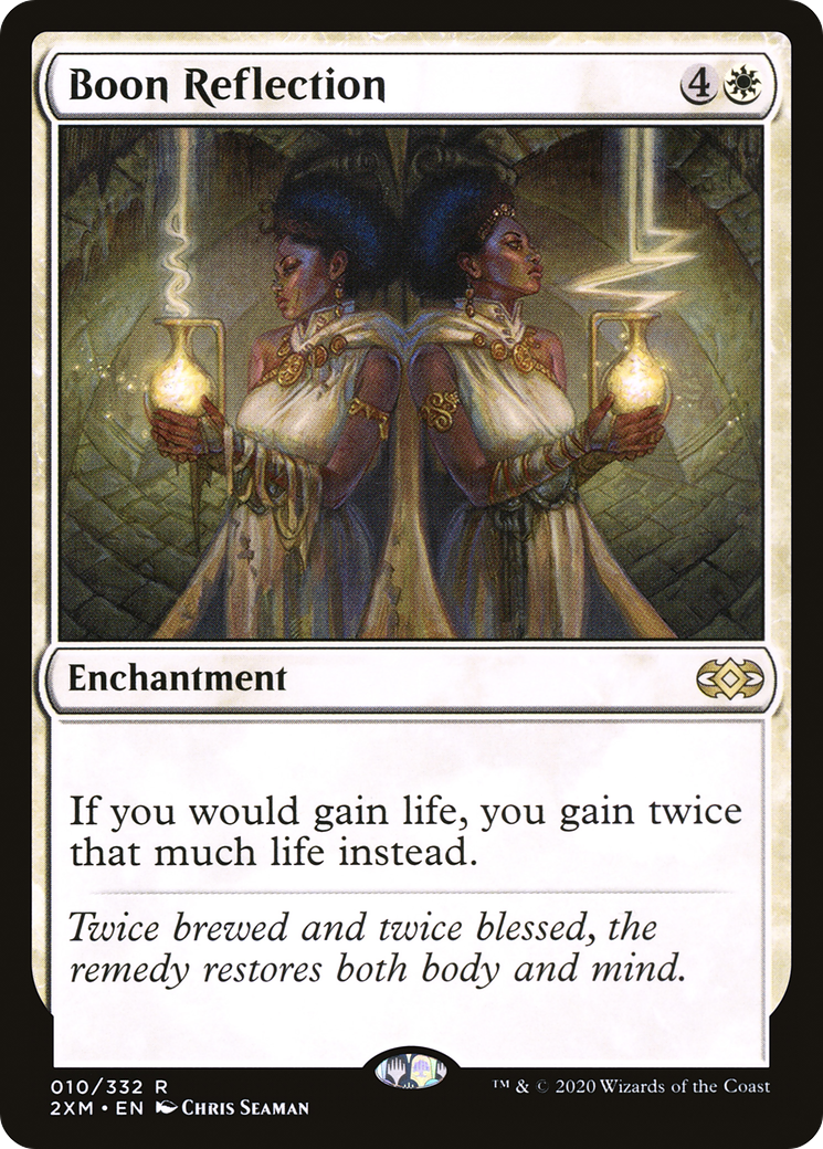 Boon Reflection (2XM-010) [Double Masters] Foil MTG Single Wizards of the Coast