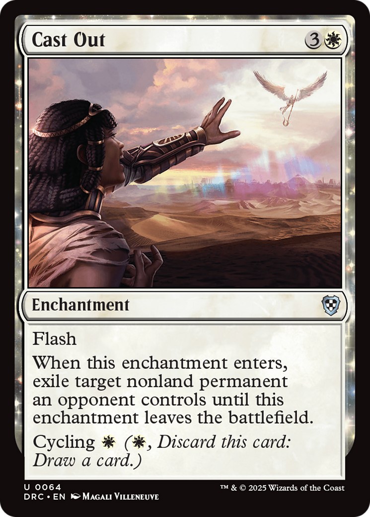 Cast Out (DRC-064) [Commander: Aetherdrift] MTG Single Wizards of the Coast