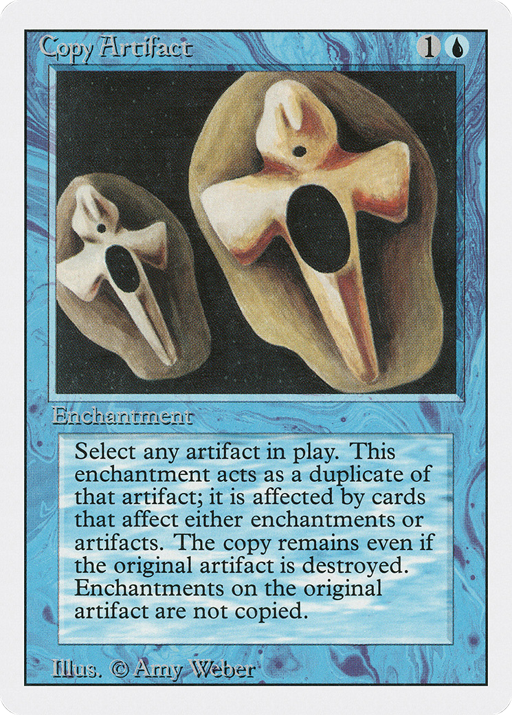 Copy Artifact [Revised Edition] MTG Single Magic: The Gathering   