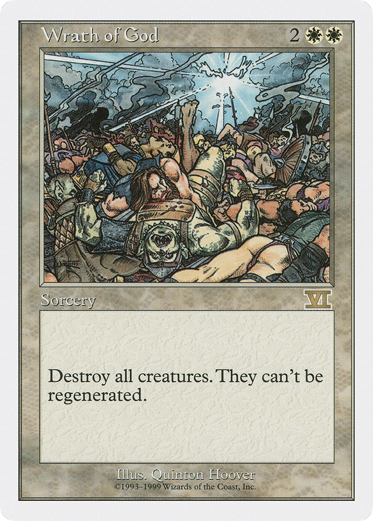 Wrath of God [Battle Royale] MTG Single Magic: The Gathering
