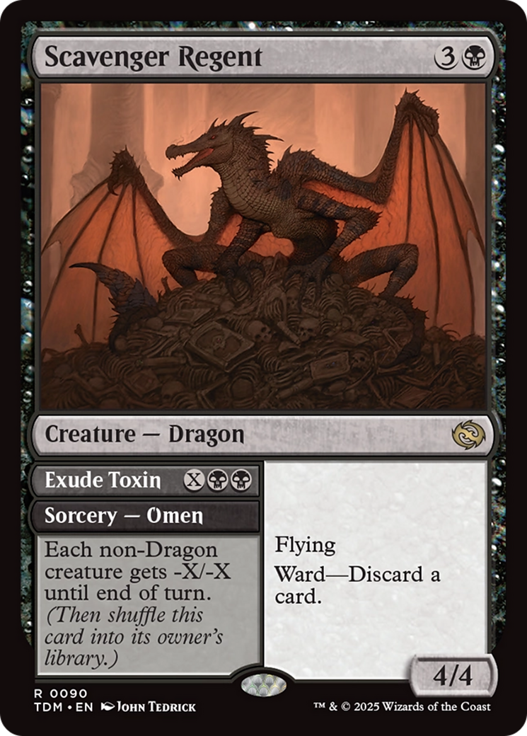Scavenger Regent (TDM-090) [Tarkir: Dragonstorm] MTG Single Wizards of the Coast
