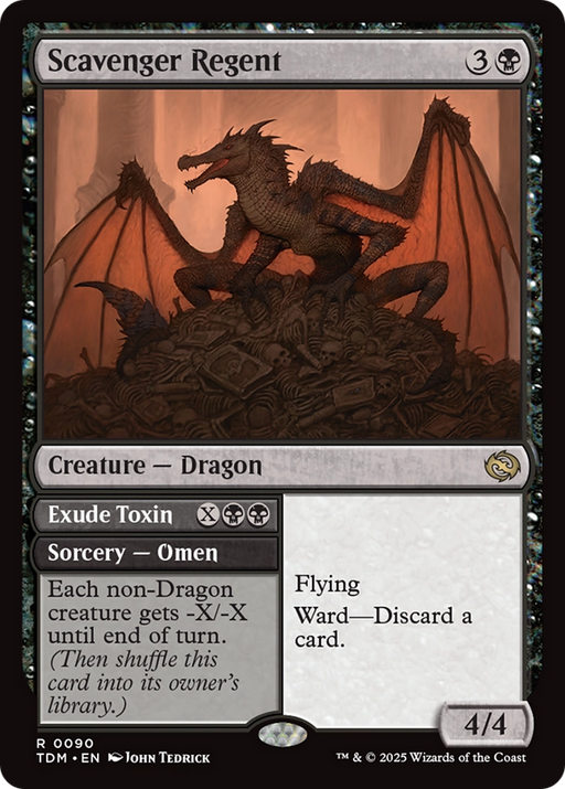 Scavenger Regent (TDM-090) [Tarkir: Dragonstorm] MTG Single Wizards of the Coast