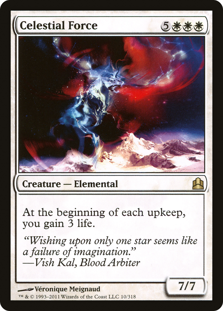 Celestial Force (CMD-010) [Commander 2011] MTG Single Wizards of the Coast